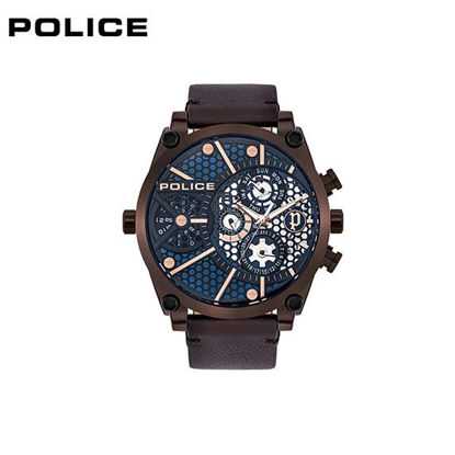 Picture of Police PPL.15381JSBZ_03 Vigor Multifunction 51mm Leather Band