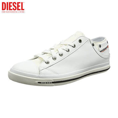 Picture of Diesel Exposure LW I Textured NYL/ Leather/ Sue/Pu Dirty White