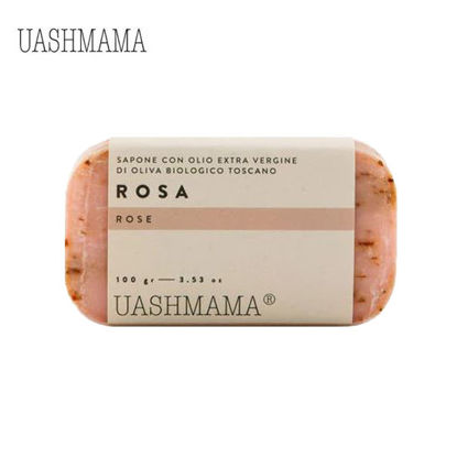 Picture of Uashmama Vegetarian Soap Rosa (Rose)
