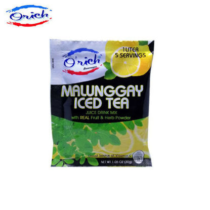 Picture of Orich Malunggay Iced Tea Juice Drink Mix 12sachets
