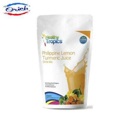 Picture of Healthy Tropics Philippine Lemon Turmeric Juice Drink Mix 15s