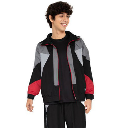 Picture of World Balance Speed Gear Color Block Jacket Black