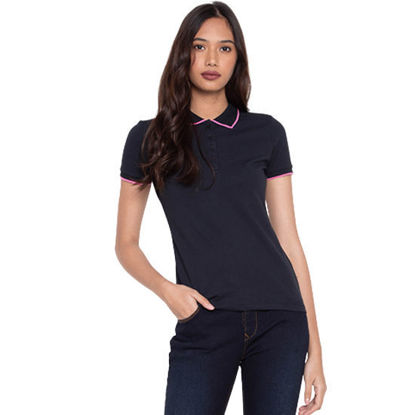 Picture of Famous Polo Shirt 01 For Women Black
