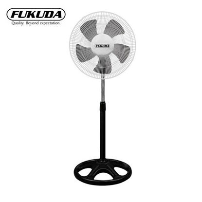 Picture of Fukuda SF162 16" Plastic Stand Fan 5 Leaf Blades Round Base