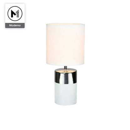 Picture of Moderno Premium Ceramic Table Lamp- White