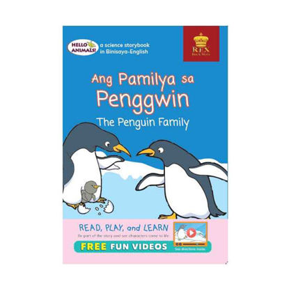 Picture of Rex Book Store Inc Hello Animals: Ang Pamilyang Penguin|The Penguin Family