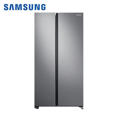 Picture of Samsung RS62R5031M9/TC 24.7 Cu. Ft. Side By Side Gentle Silver Matte Refrigerator